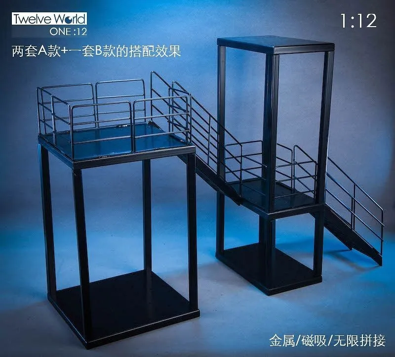 1/12 Display Diorama Steel Scaffolding B