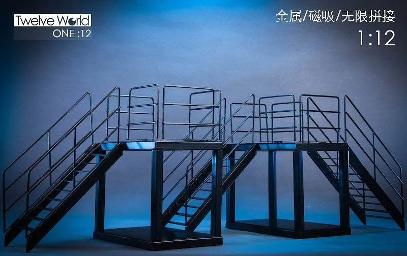 1/12 Display Diorama Steel Scaffolding B