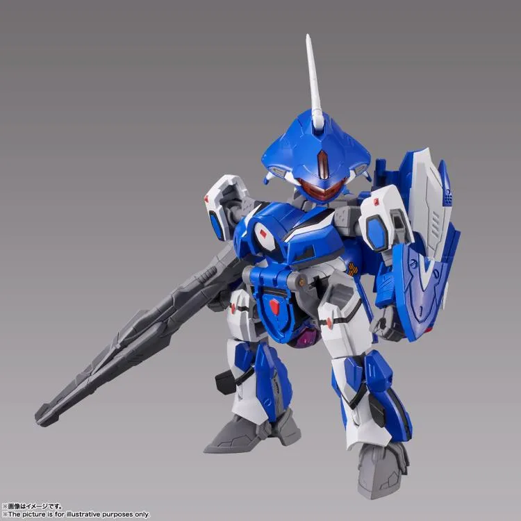 Bandai Tiny Session Macross Frontier VF-25G Messiah Valkryie (Michael Use) and Ranka Lee Action Figure Set