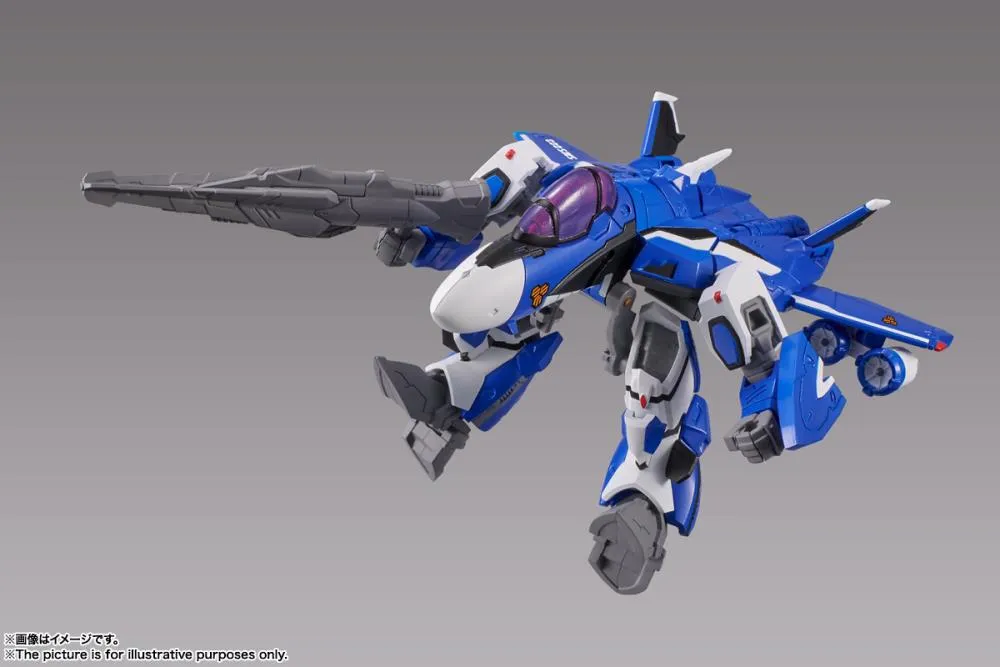 Bandai Tiny Session Macross Frontier VF-25G Messiah Valkryie (Michael Use) and Ranka Lee Action Figure Set