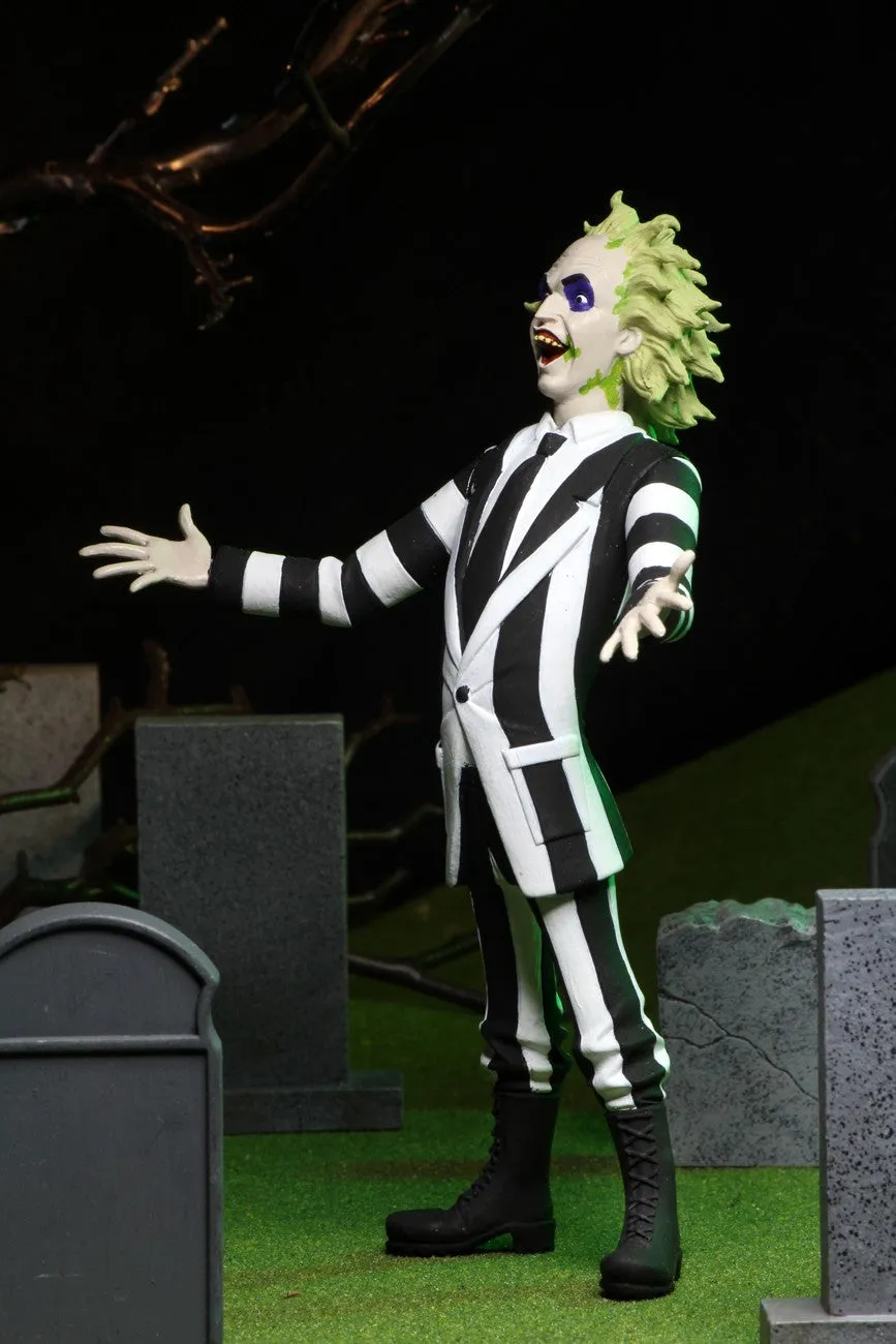 Beetlejuice – 6” Scale Action Figure – Toony Terrors Beetlejuice - NECA