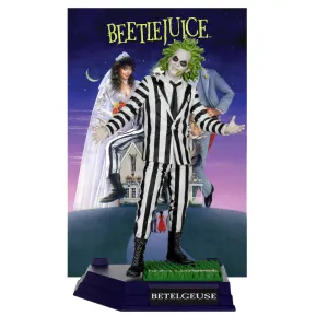 Beetlejuice (Movie Maniacs: Beetlejuice) 6" Posed Figure - McFarlane Toys