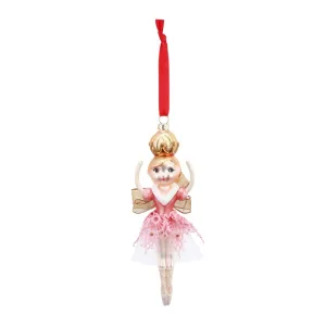 Mercantile Collection Sugar Plum Fairy Glass Ornament