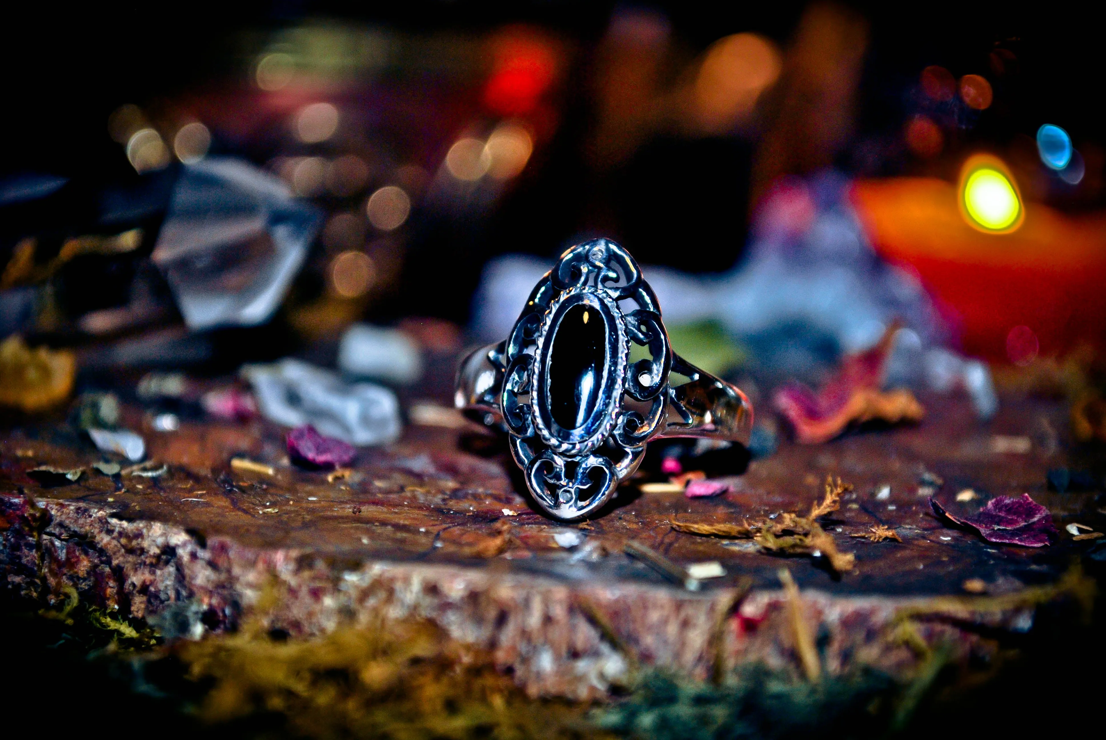 **OCCULT** Samhain Gateway Call of the Shadows Ring! SPEAK to the Dead & Conjure Raw Energy! Gain Wealth & Wisdom! Necromancy   3rd Eye ~ .925! * SACRED!