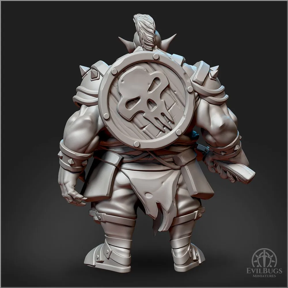 Orc Zork Hackblade  28mm/32mm/54mm