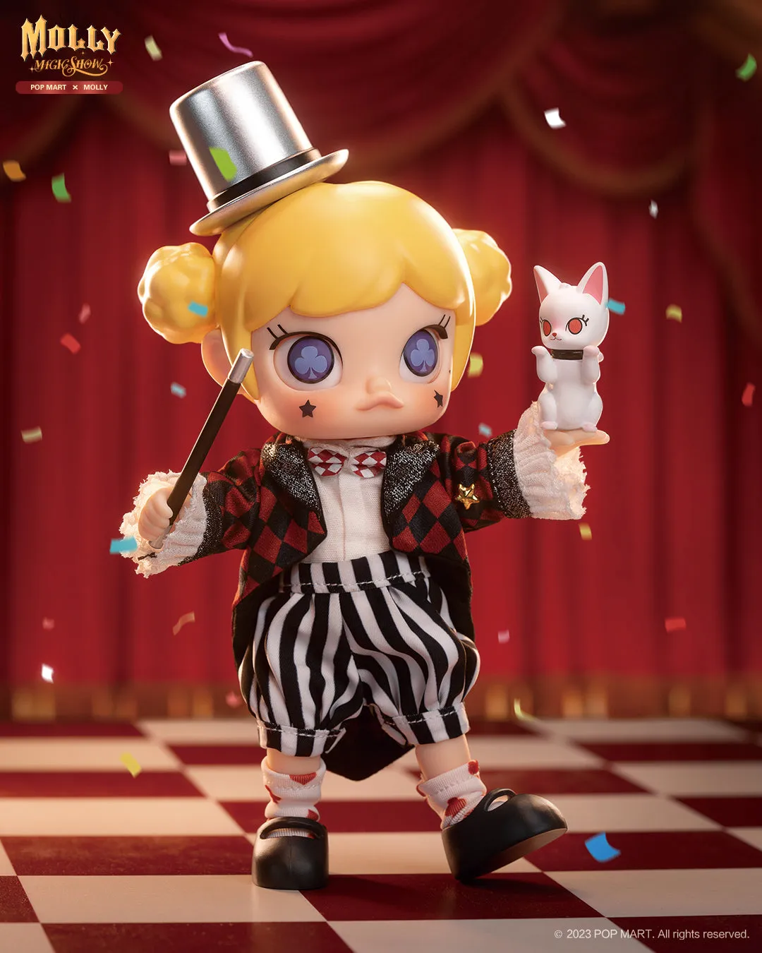 POP MART Molly Magic Show Action Figure
