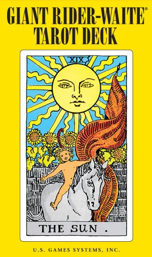 Rider Waite Tarot Deck - (Giant Cards)
