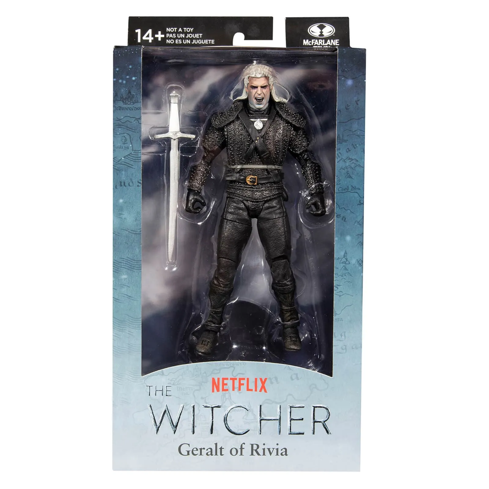 The Witcher TV 7" Collectible Figure & Accessory Posable Age 14 